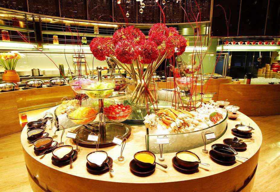 Wyndham Grand Plaza Royale Oriental Shanghaj Restauracja zdjęcie